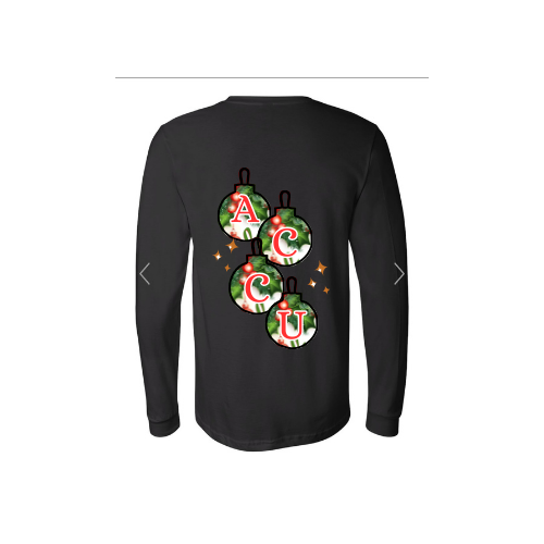 Christmas Ornament Long Sleeve- Unisex