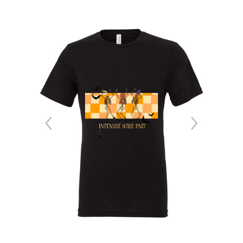 ICU Intensive Scare Unit Halloween shirt- Unisex