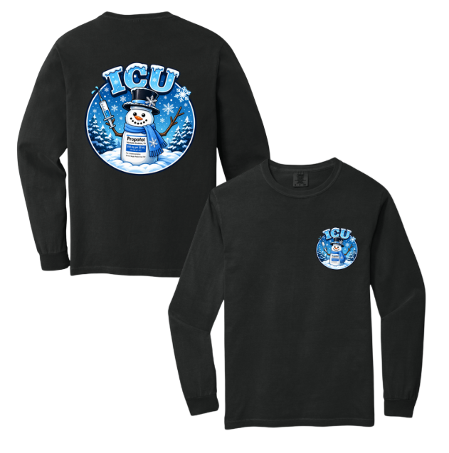 ICU Snowman long sleeve