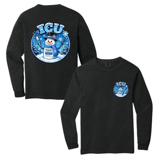 ICU Snowman long sleeve