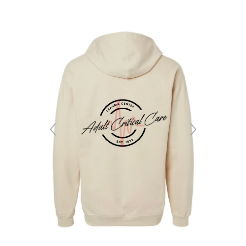 Hoodie Zip-up Jacket- Unisex w/ Embroidery