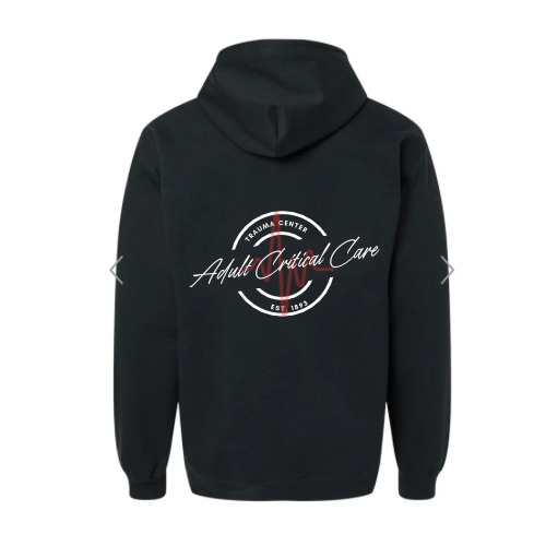 Hoodie Zip-up Jacket- Unisex w/ Embroidery