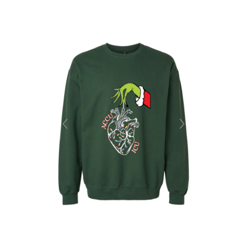 Grinch Holiday Crewneck Sweatshirt- Unisex
